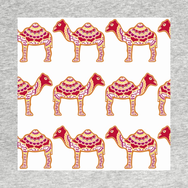 Red Camels by HLeslie Design